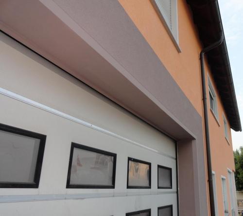 Fassade Wärmedämmung Orange Braun Germersheim 3