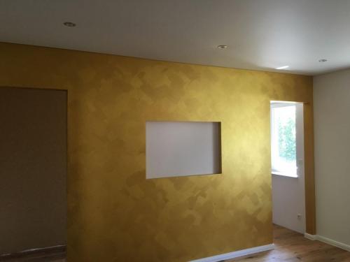 Wischtechnik Metallic Gold Germersheim 3